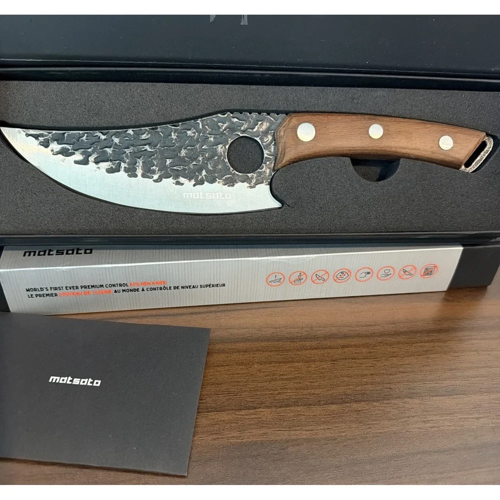 MATSATO® Premium Chef Knife. Japanese Steel Kitchen Knives for Balance & Control